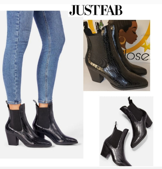 Justfab "Tyla" bootie. Sz 10