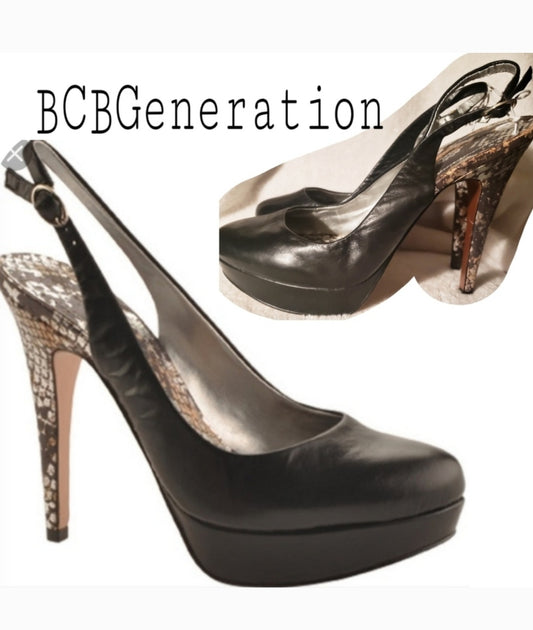 BCBGeneration Sarrah platform heels. Sz 10