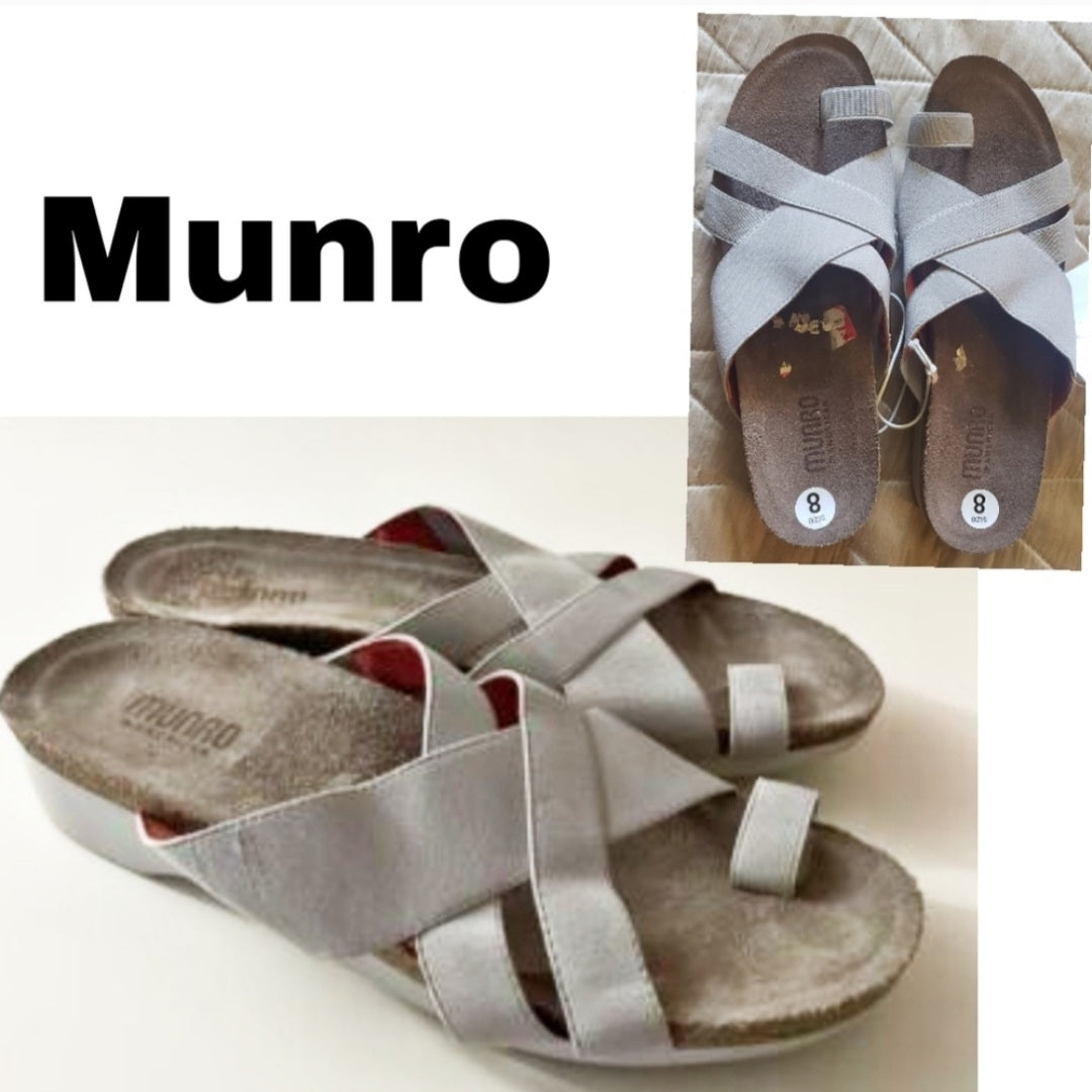 Munro sandals.  Sz 8. Deal! Org $180