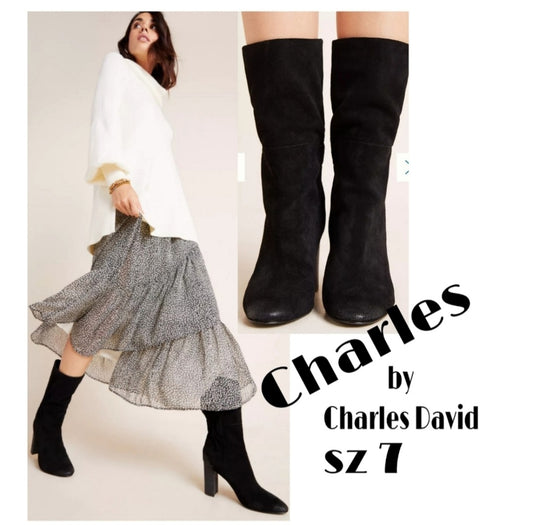 Charles by Charles David suede boots.  Sz 7