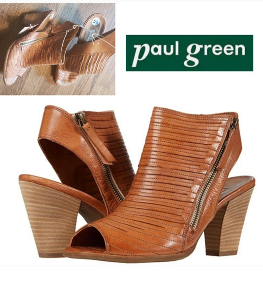 Paul Green Cayenne peep toe bootie. Org $365