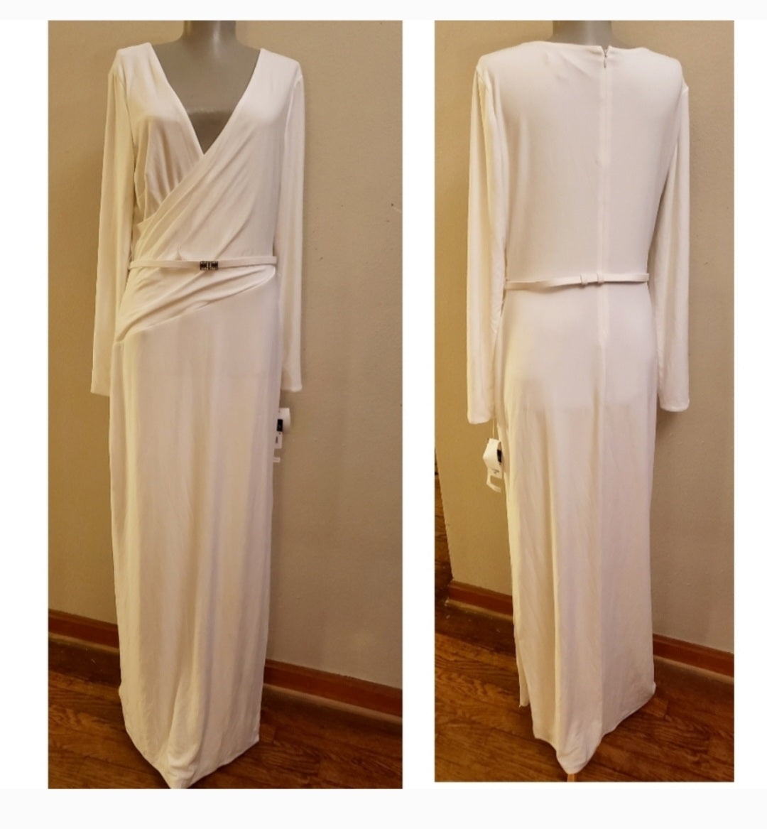 Lauren Ralph Lauren white formal dress Org. $190