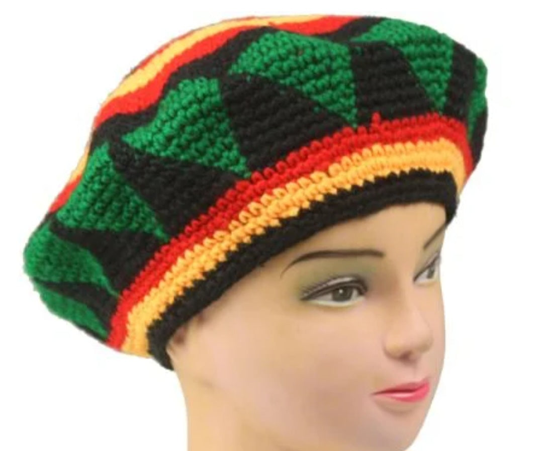 Lahkay Rasta Tam Hats. ⭐ heavy knit quality.