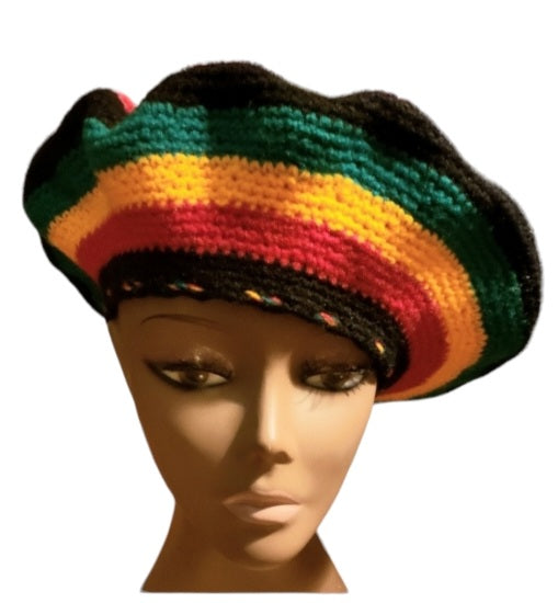 Lahkay Rasta Tam Hats. ⭐ heavy knit quality.