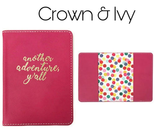 Crown & Ivy™ Passport Cover