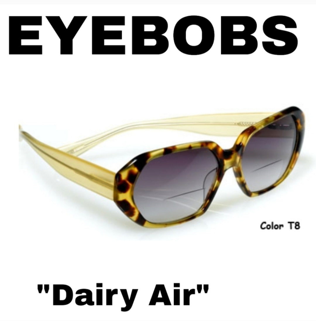 EyeBob's Readers - Dairy Air.  Never used.  +1.50