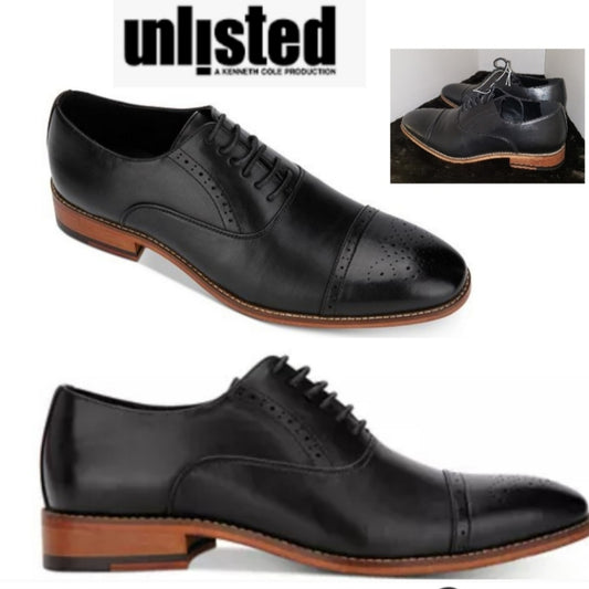 Unlisted by Kenneth Cole Cheer Semi-Brogue Oxfords. Sz 10.5