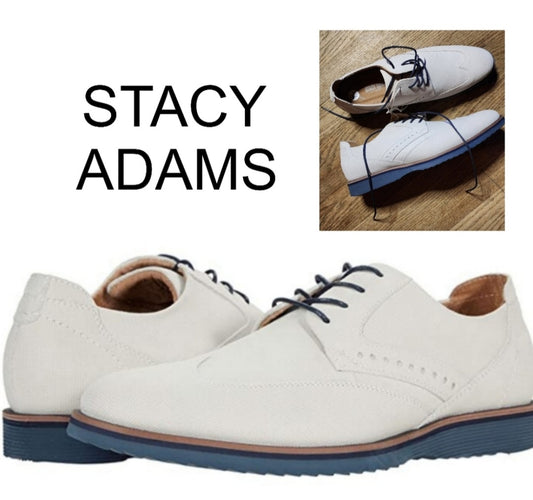 Stacy Adams Men's Stacy Adams Luxley Wingtip Oxford.  Sz 7.5. New.