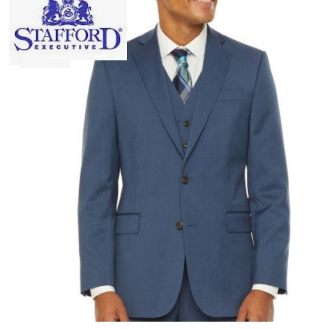 Stafford Super Stretch Classic Fit Suit Jacket.