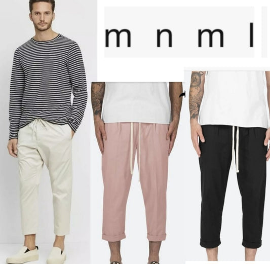 MNML Men's crop pants.  6+ Tan khaki avail Org $69
