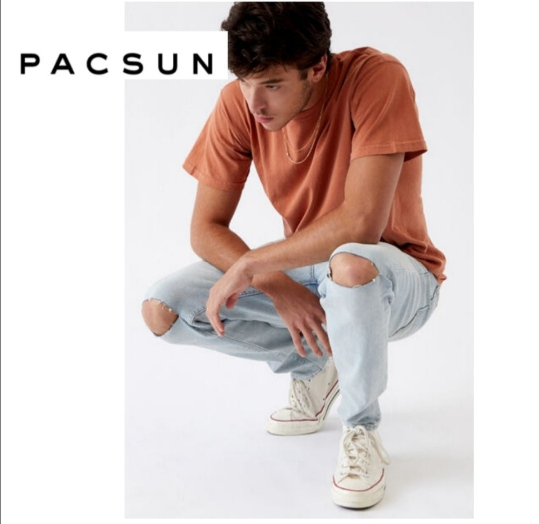 Pacsun ripped/worn style denims. 13 pair avail