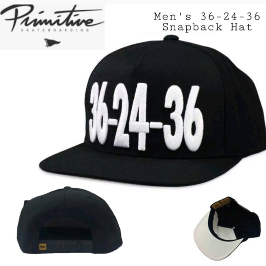 Primitive Men's 36-24-36 Snapback Hat