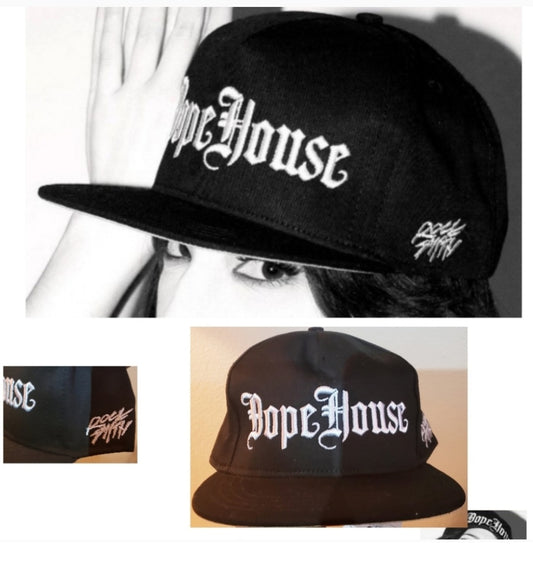 ROCKSMITH Dope House Label snapback hat