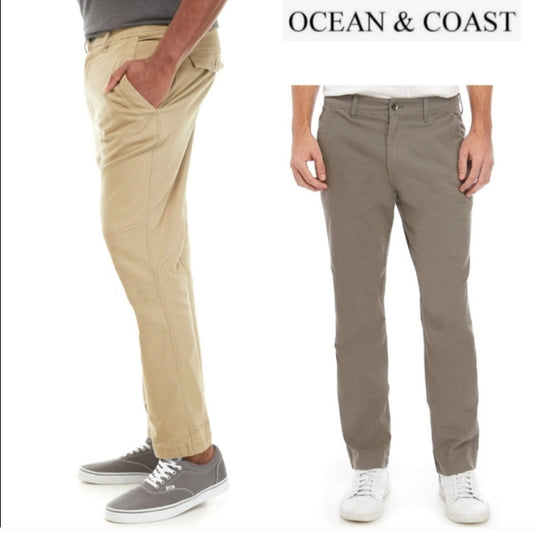 Ocean & Coast®
Canvas Utility Flat Front Pants