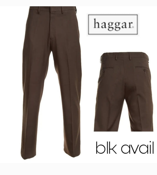 Haggar® Premium Comfort Flat Front Classic Fit Dre