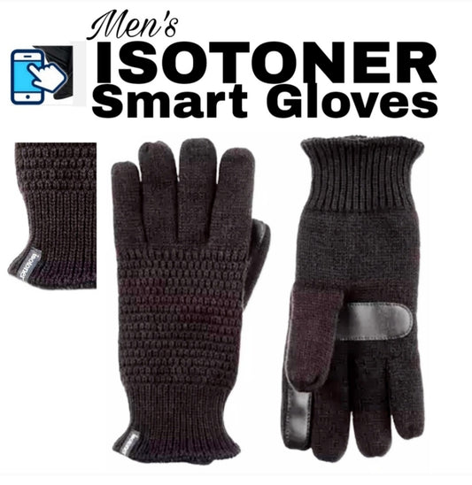 Isotoner Signature
Men's Textured Knit Touchscreen