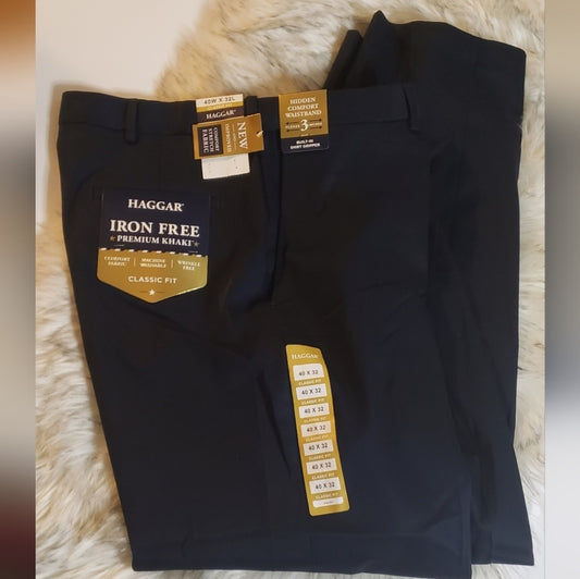 Haggar 40x32. Blue Classic Fit
