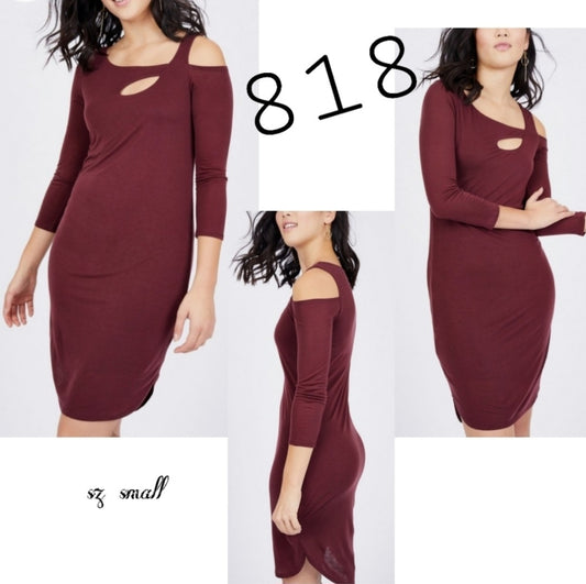 818Cut Out Dress. NWT.  Sz small