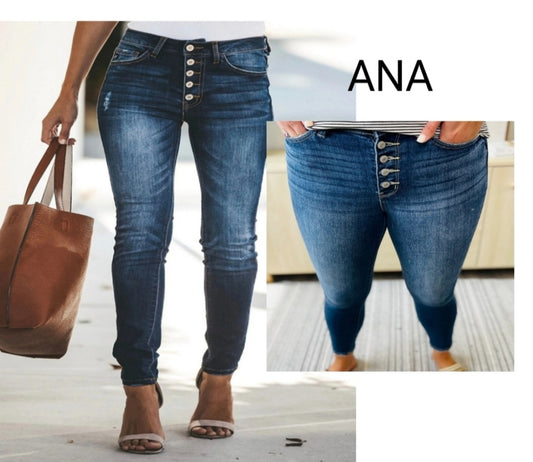 A.N.A high rise skinny jeans. Sz 22w. New. Never worn