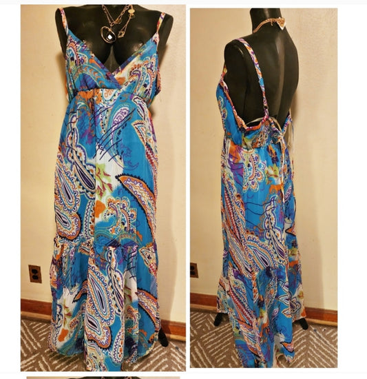 Angie boho maxi dress.   Sz Large