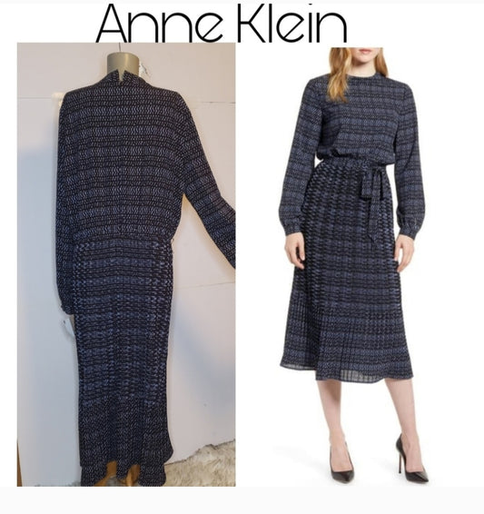 Anne Klein long Sleeve dress. sz Xl