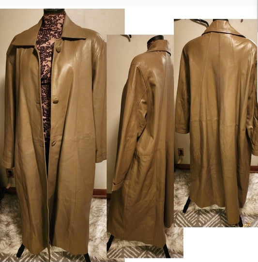 Leather 9000 Designed in Italy. Sz XL (Fits Sz 16) SEE PICS