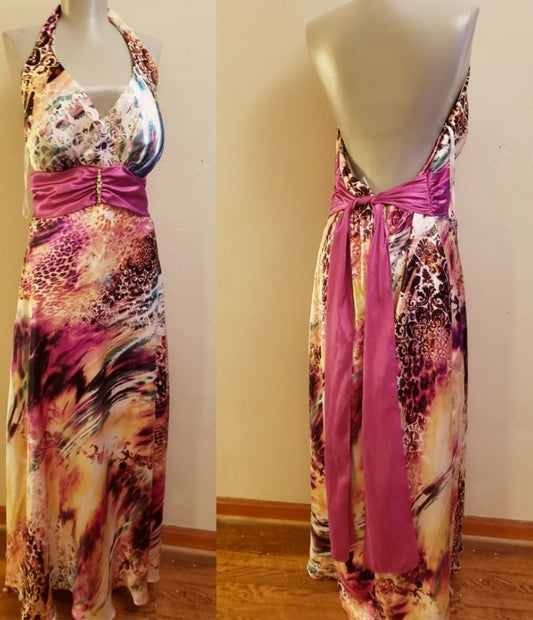 Taboo maxi halter dress.  Plus Sz 20