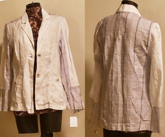 XCVI linen blazer/jacket.  Sz Small.  New