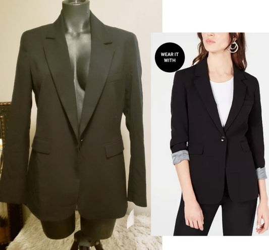 Bar III One-Button Blazer. Nice!  Sz Small.  New.  Never worn.