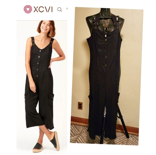 XCVI PEMBROKE JUMPSUIT.  Black.   New.   DEAL!!   $149 retails now