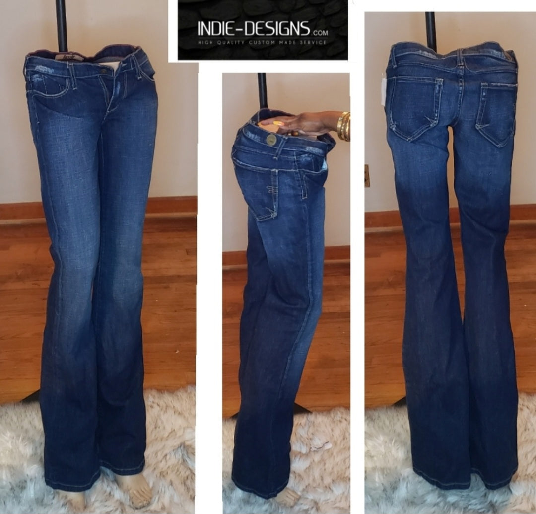 Indie Jeans bootleg jeans.  Sz 27.