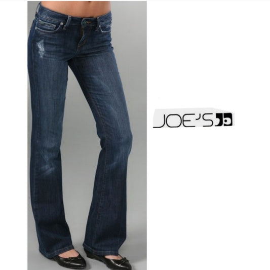 Joe's jeans muse light distressed denim.  Sz 24