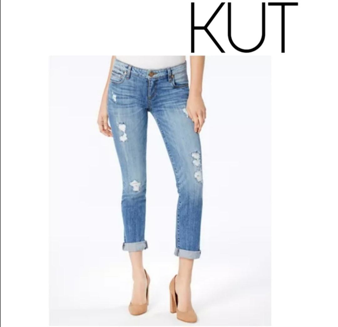 KUT from the Kloth boyfriend jeans Sz 4