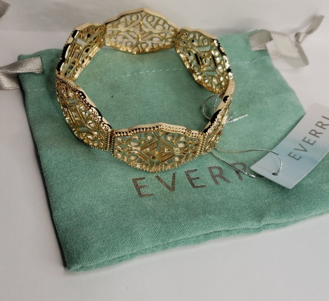 Everri gold filigree bracelet