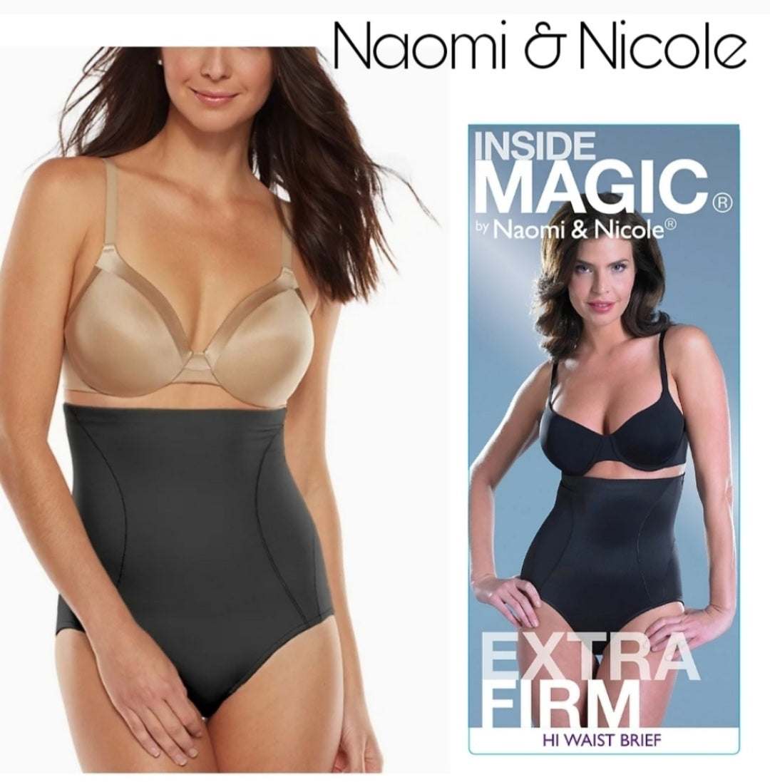 Naomi & Nicole® Shapewear Inside Magic Hi Waist Br