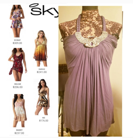 Sky mini dress. Sz XS