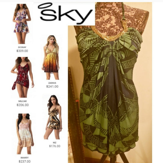 Sky dress.  Deal!  Sz XS