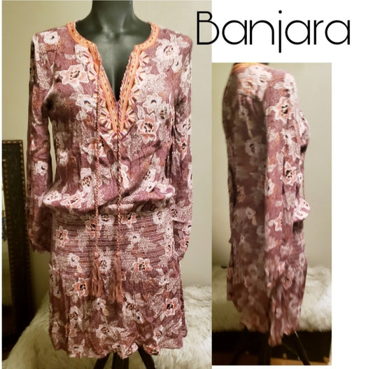 Banjara tassle dress.  Sz XS