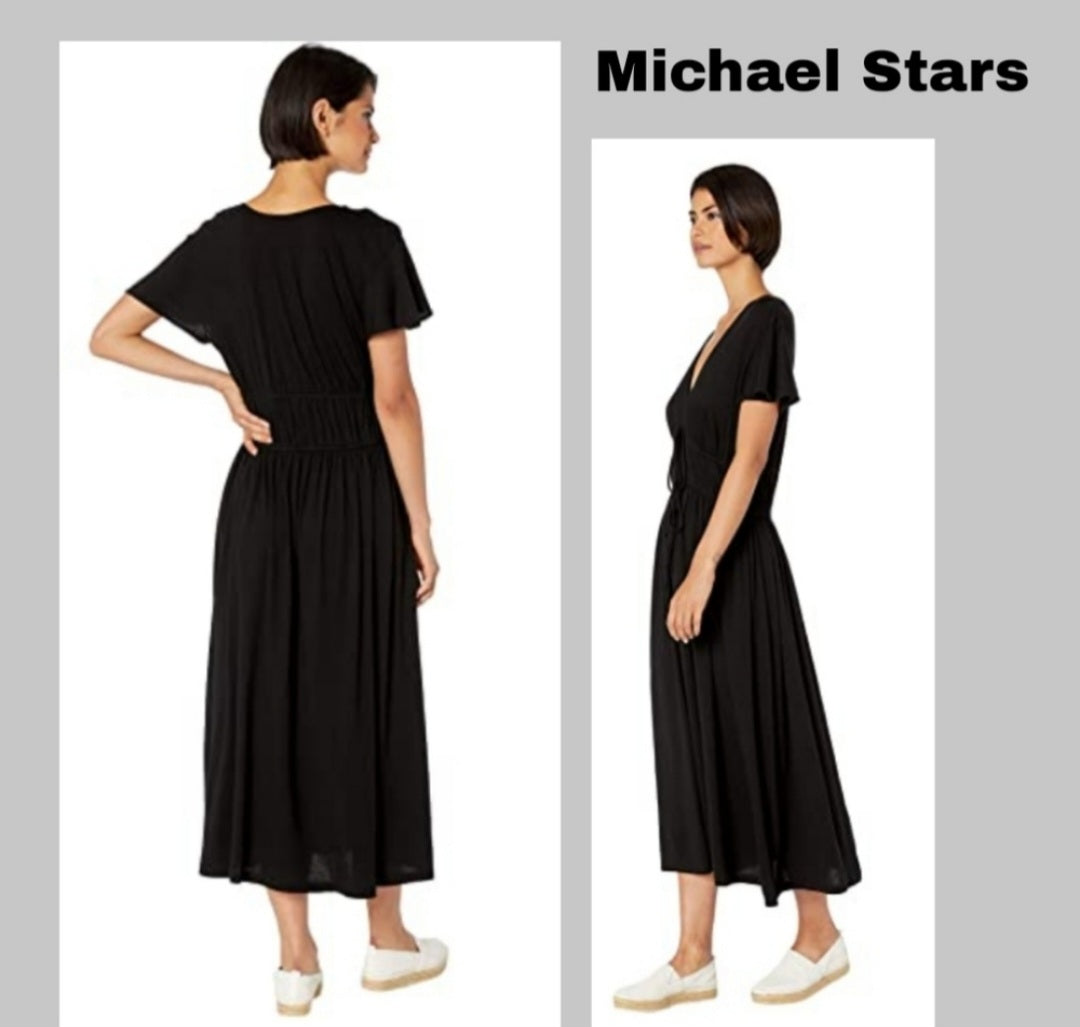 🥳Michael Stars Dhalia Ultra Jersey Dress. Sz Lrg