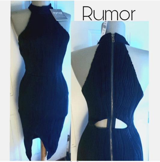 LF Rumor cut out party dress. Sz XS Org $154