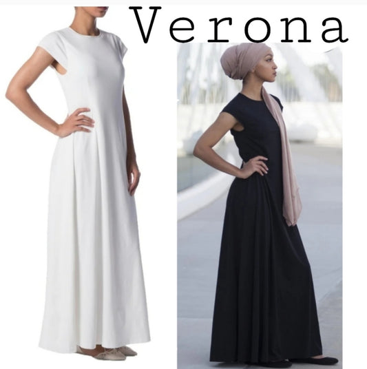 Verona Angela Maxi Knit Cap Sleeve dress. XS Tall