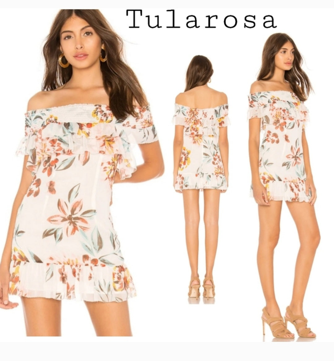 Tularosa sitting pretty Lanzo Dress Sz XS Org $158