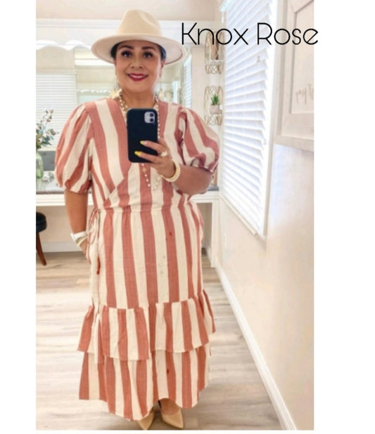 Knox Rose short sleeve maxi dress. Sz XL