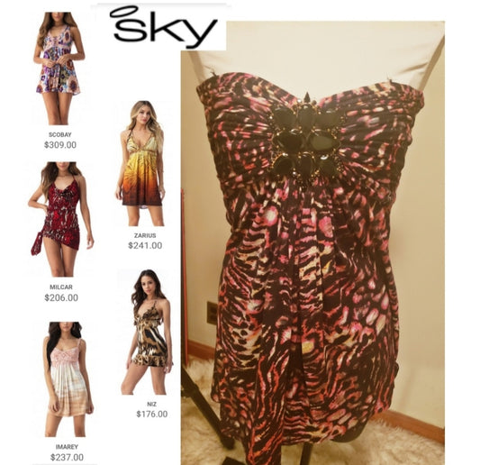 Sky mini dress.   Deal!! Sz Med