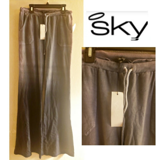 Sky ombre lounge pants.  Drawstring.  Sz Med