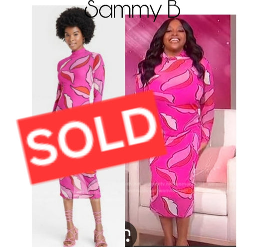 Sammy B x Target collaboration- Long sleeve body con dress. Various sizes.