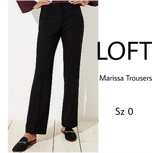 Loft fitted Marissa Trousers.   Sz 0