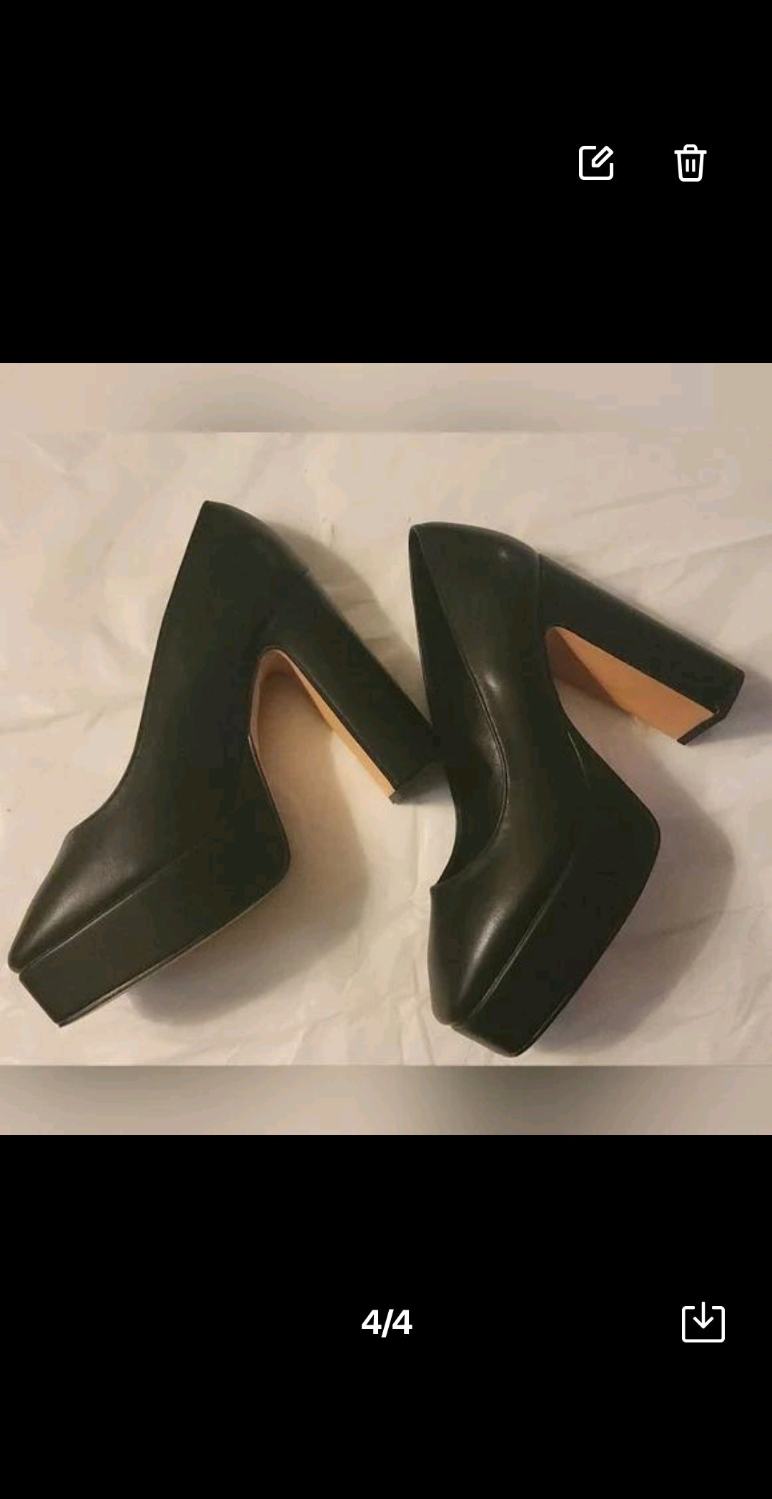 Ny & Co Ryla Block Block Platform Heel. Sz 6. New.