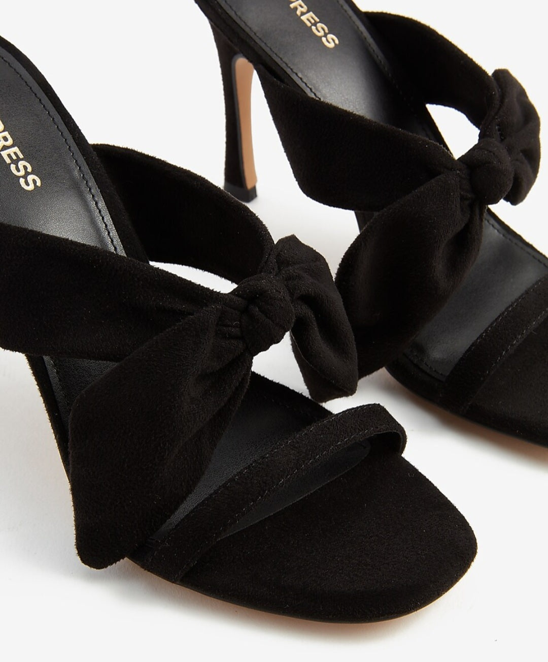Express bow heels slide.  Sz 10.  New
