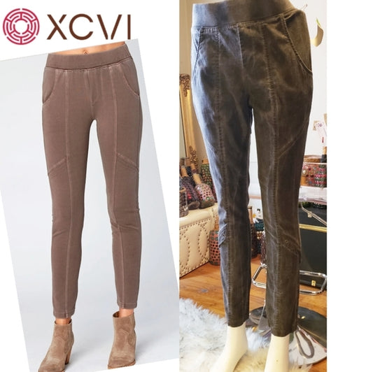 🥳Deal!! XCVI KATIVA LEGGING. GRAY/BLK WASH. SZ SM